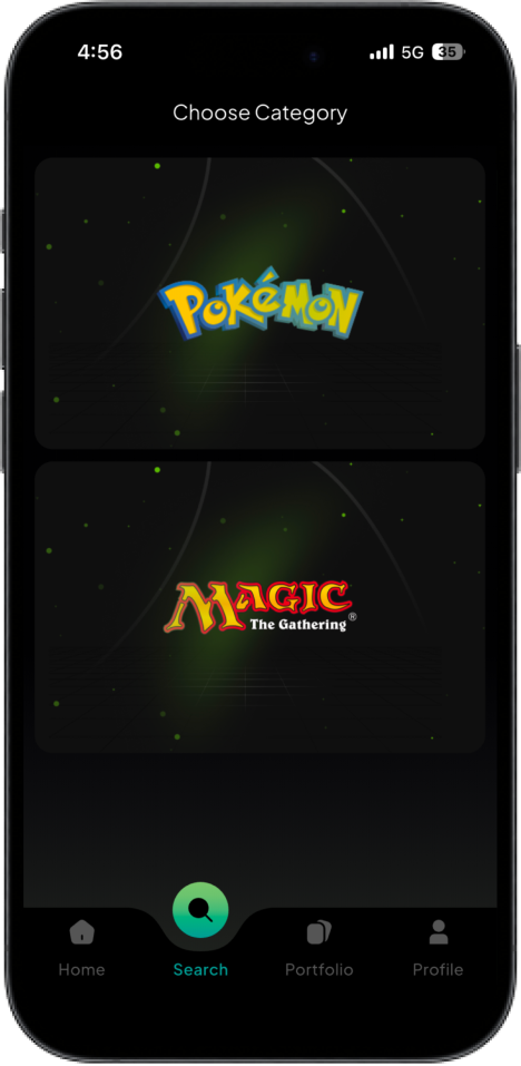 Cardwhale real-time TCG pricing system with automated updates